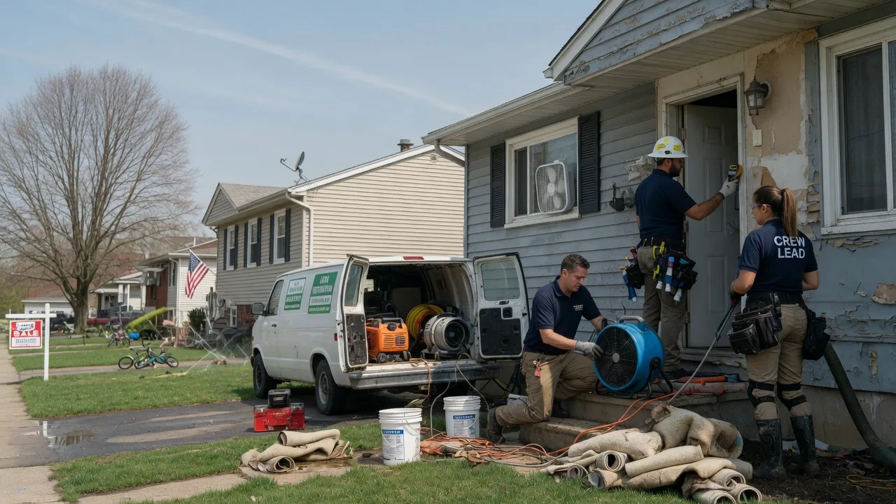 Flood Cleanup in Clymer, PA near me